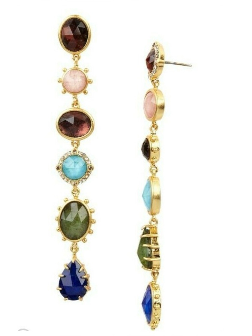 Kate Spade New York "Perfectly Imperfect" Linear Drop Earrings
